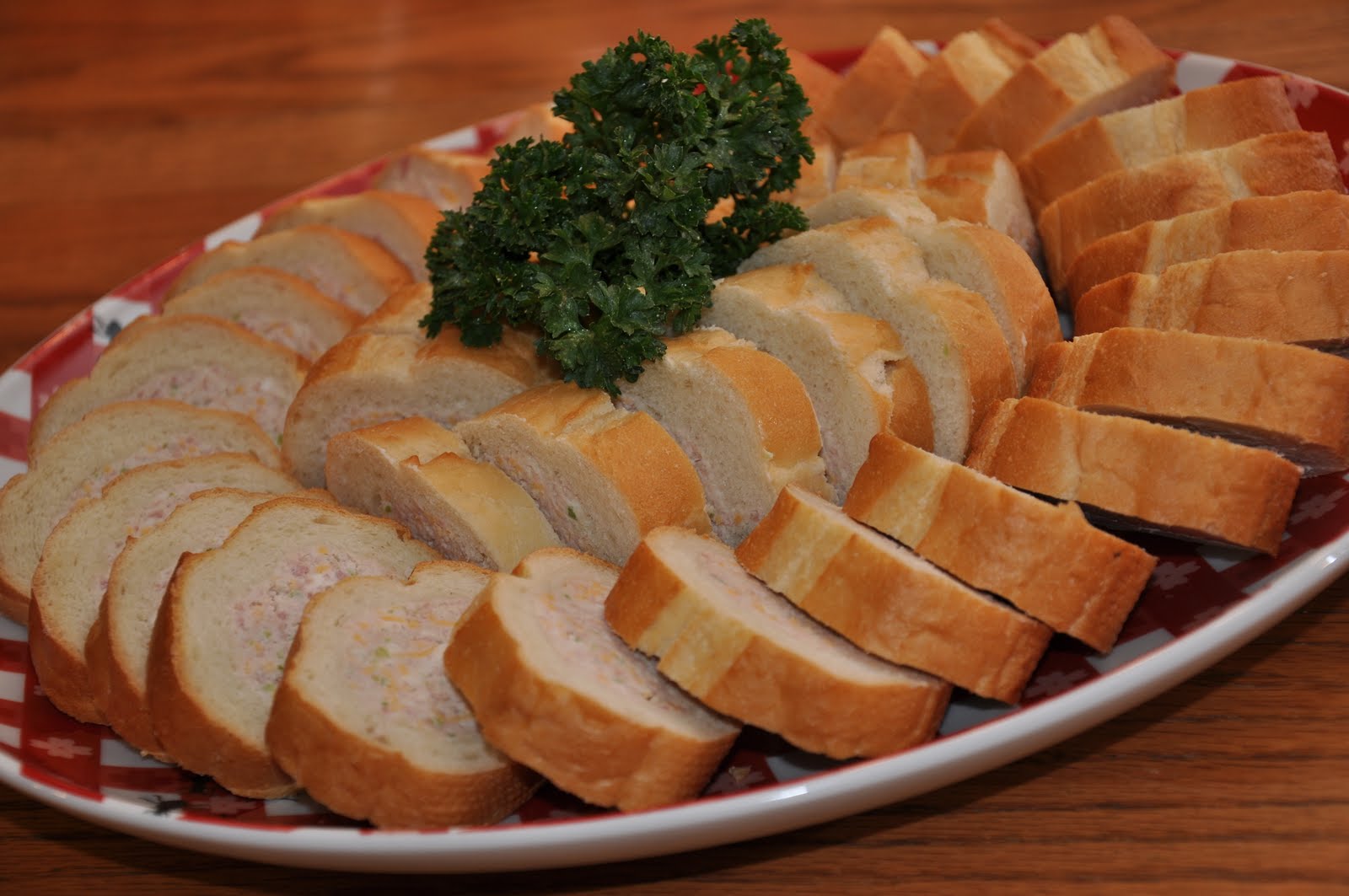 The Changeable Table Stuffed Baguette Bites