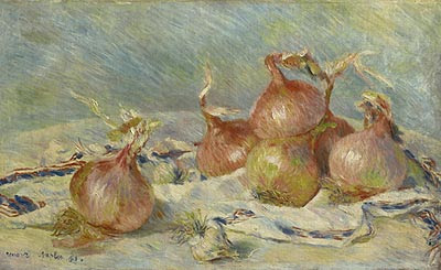 Cebollas. Pierre-Auguste Renoir. 1881
