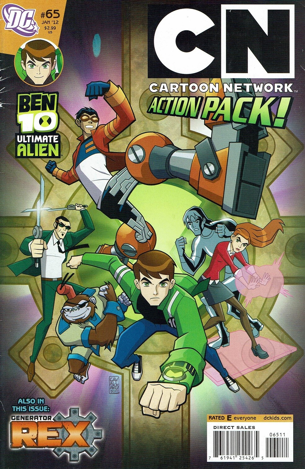 Read online Cartoon Network Action Pack comic -  Issue #65 - 1