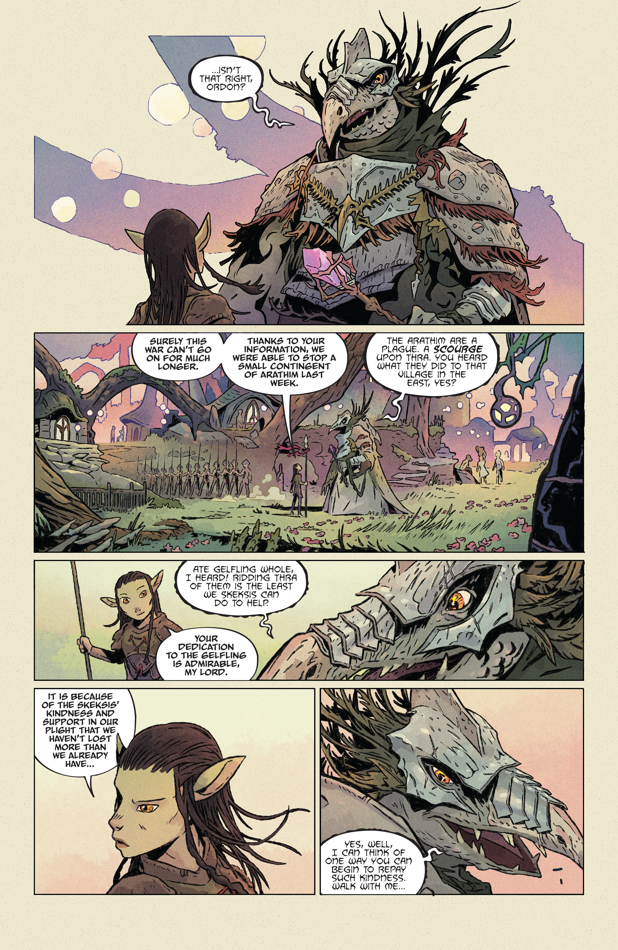 Read online Jim Henson's The Dark Crystal: Age of Resistance comic -  Issue #1 - 6