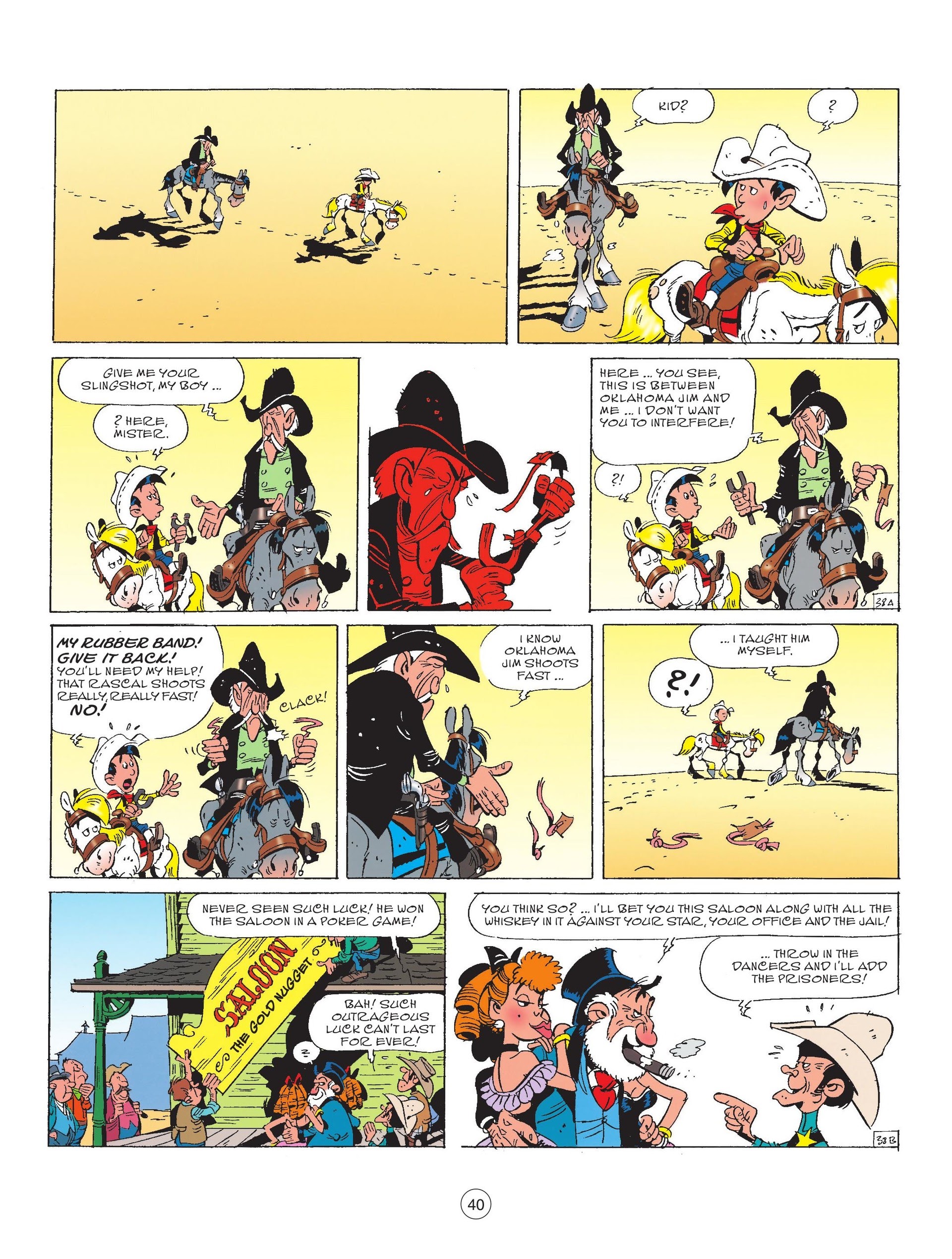 Read online A Lucky Luke Adventure comic -  Issue #76 - 42