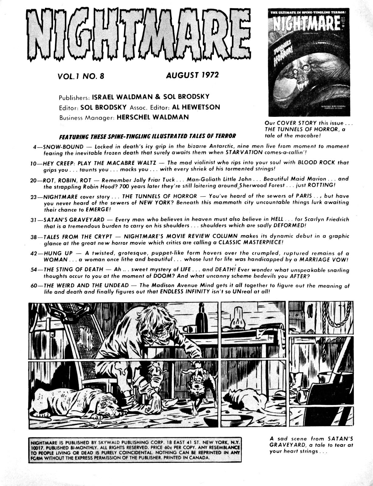 Read online Nightmare (1970) comic -  Issue #8 - 2