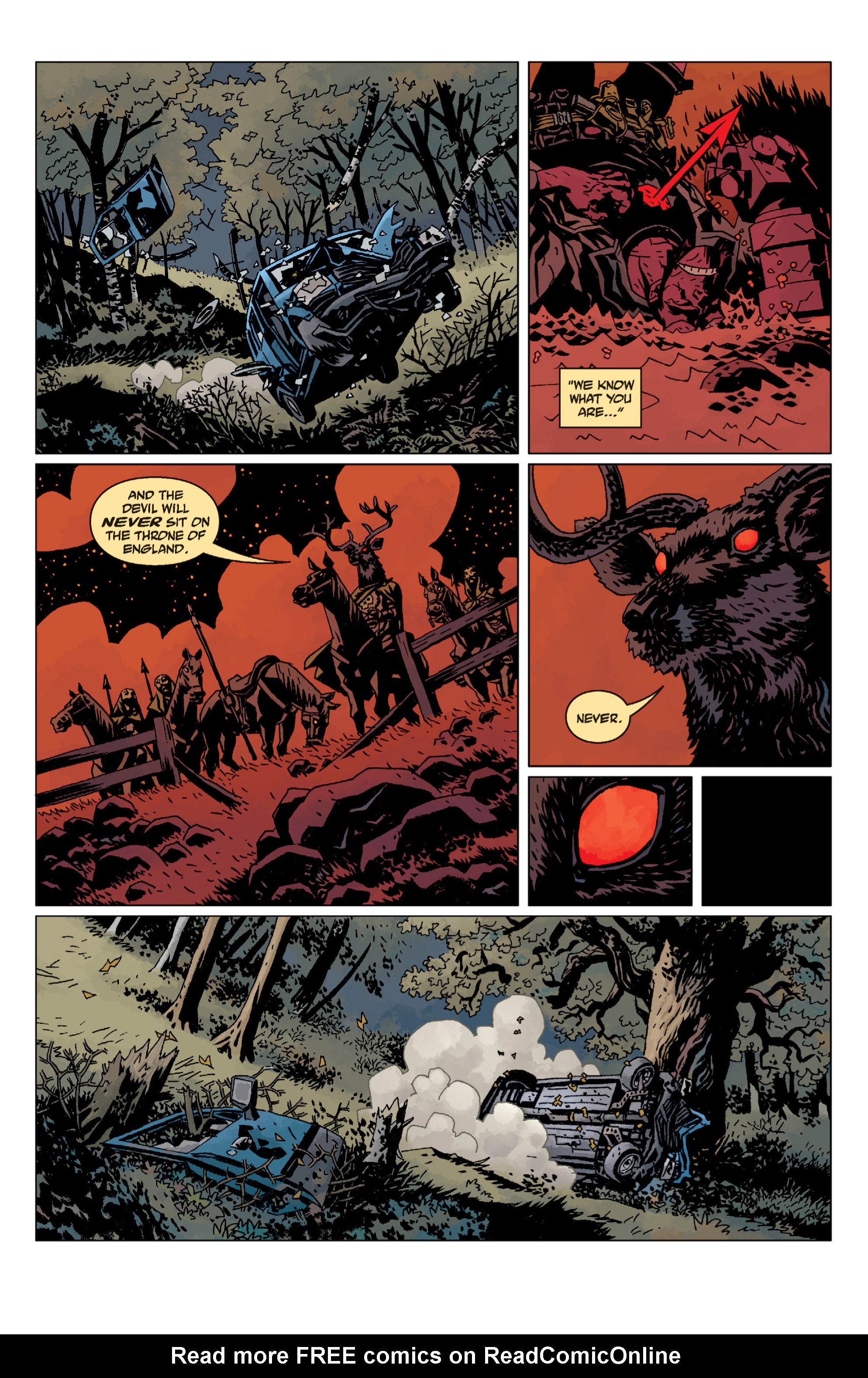 Read online Hellboy comic -  Issue #12 - 25