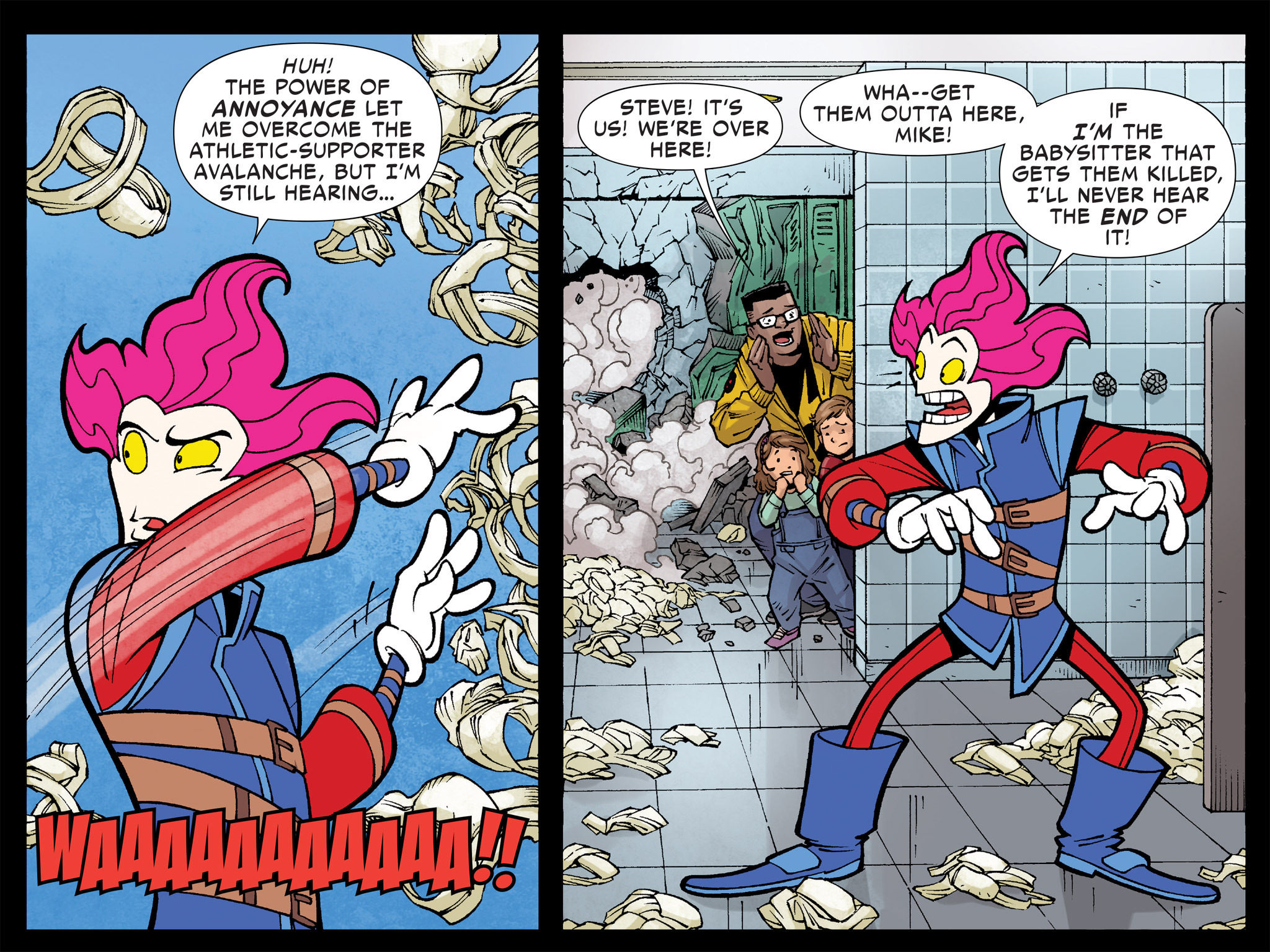 Read online Slapstick Infinite Comic comic -  Issue #2 - 39