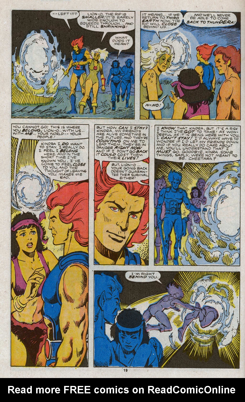 Read online ThunderCats (1985) comic -  Issue #7 - 29