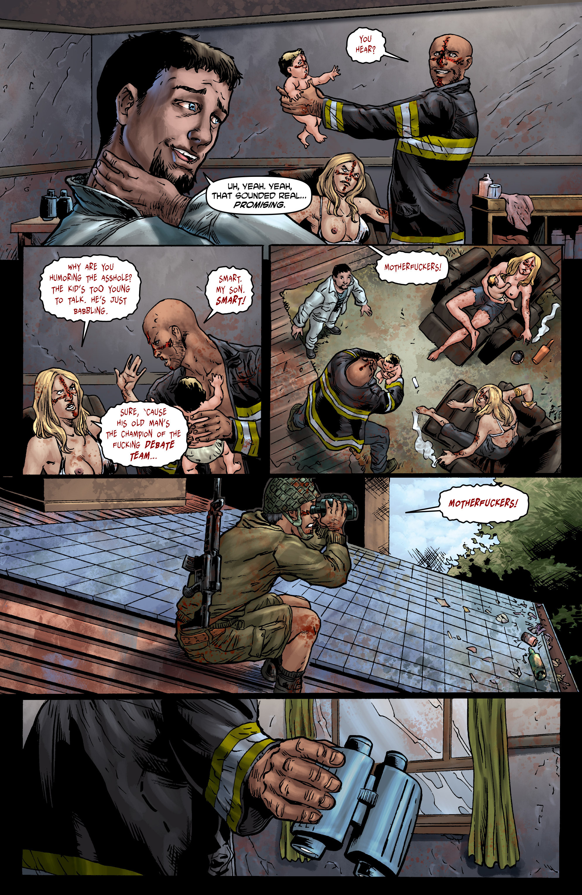 Read online Crossed: Badlands comic -  Issue #99 - 12