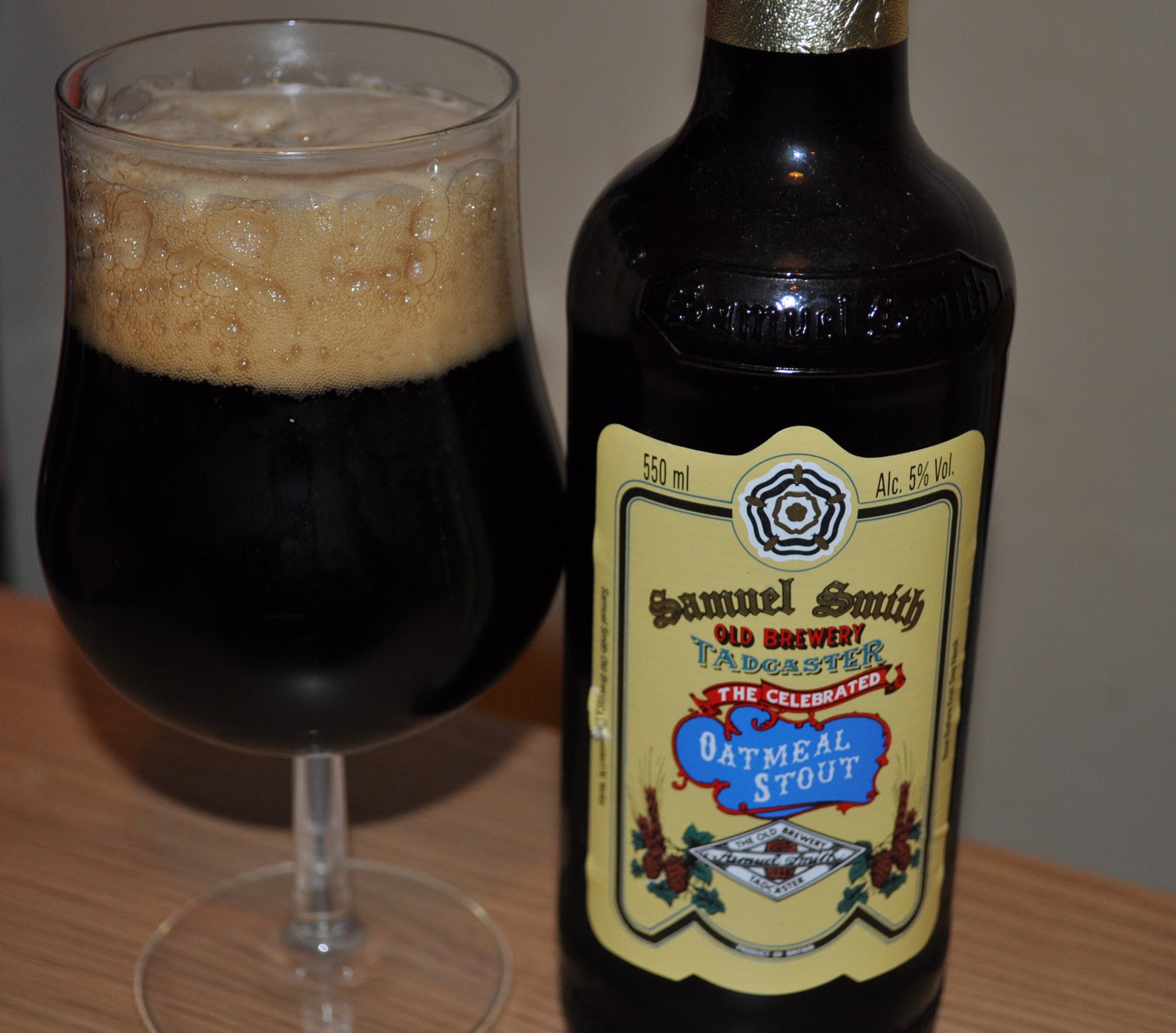 Blood, Stout and Tears. Samuel Smith Oatmeal Stout