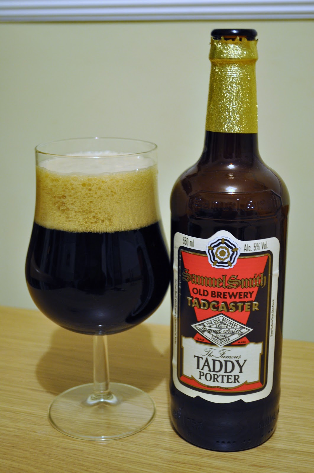 Blood, Stout and Tears. Samuel Smith Taddy Porter