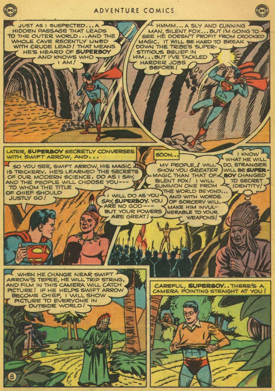 Read online Adventure Comics (1938) comic -  Issue #164 - 10