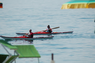 Mario e Nerrajaq sul lago di Garda