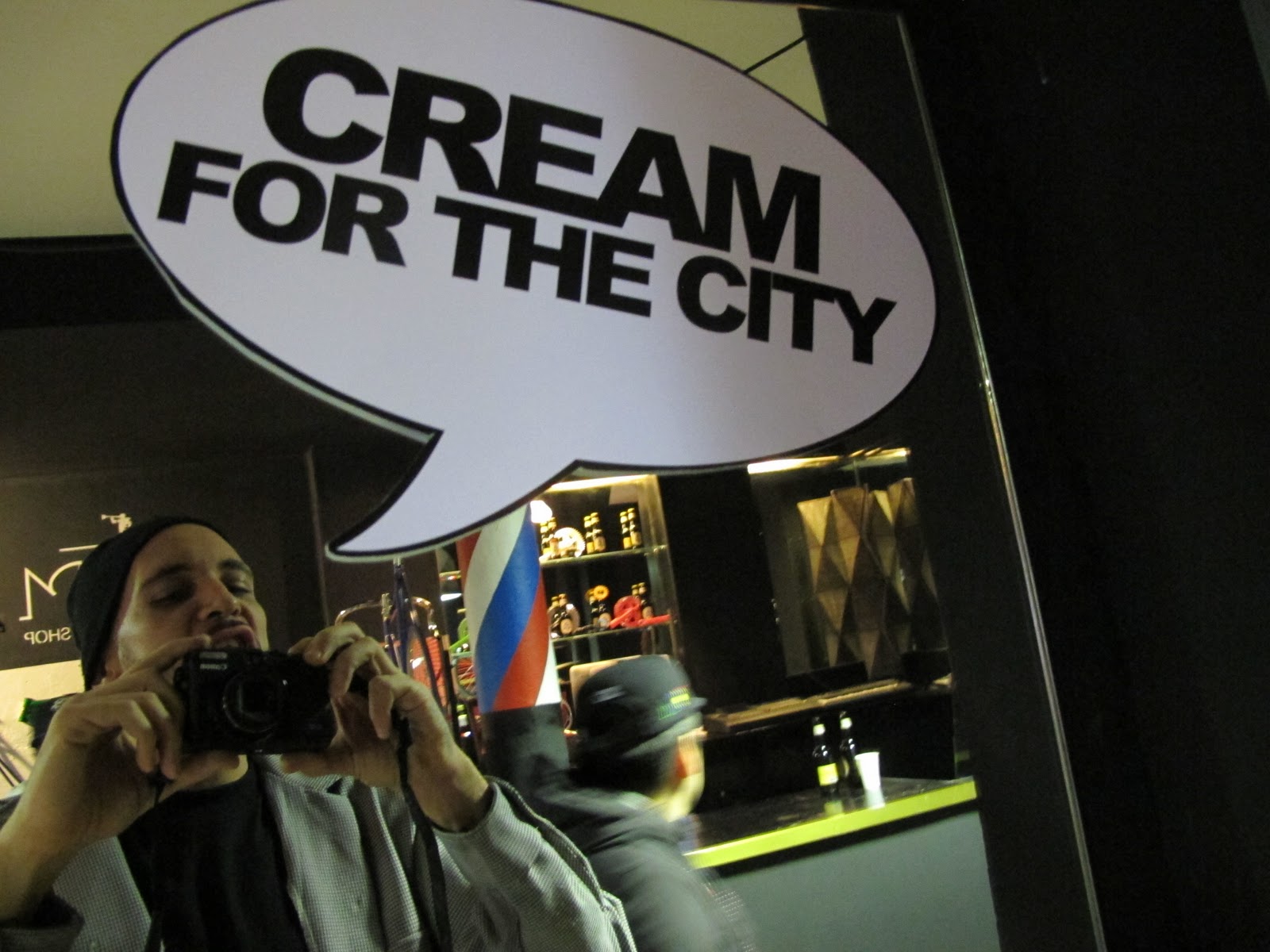 Cream Barber Shop TO CREAM BARBER SHOP/OPENING PHOTOS