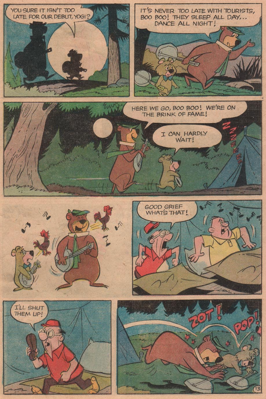 Read online Yogi Bear (1970) comic -  Issue #1 - 17