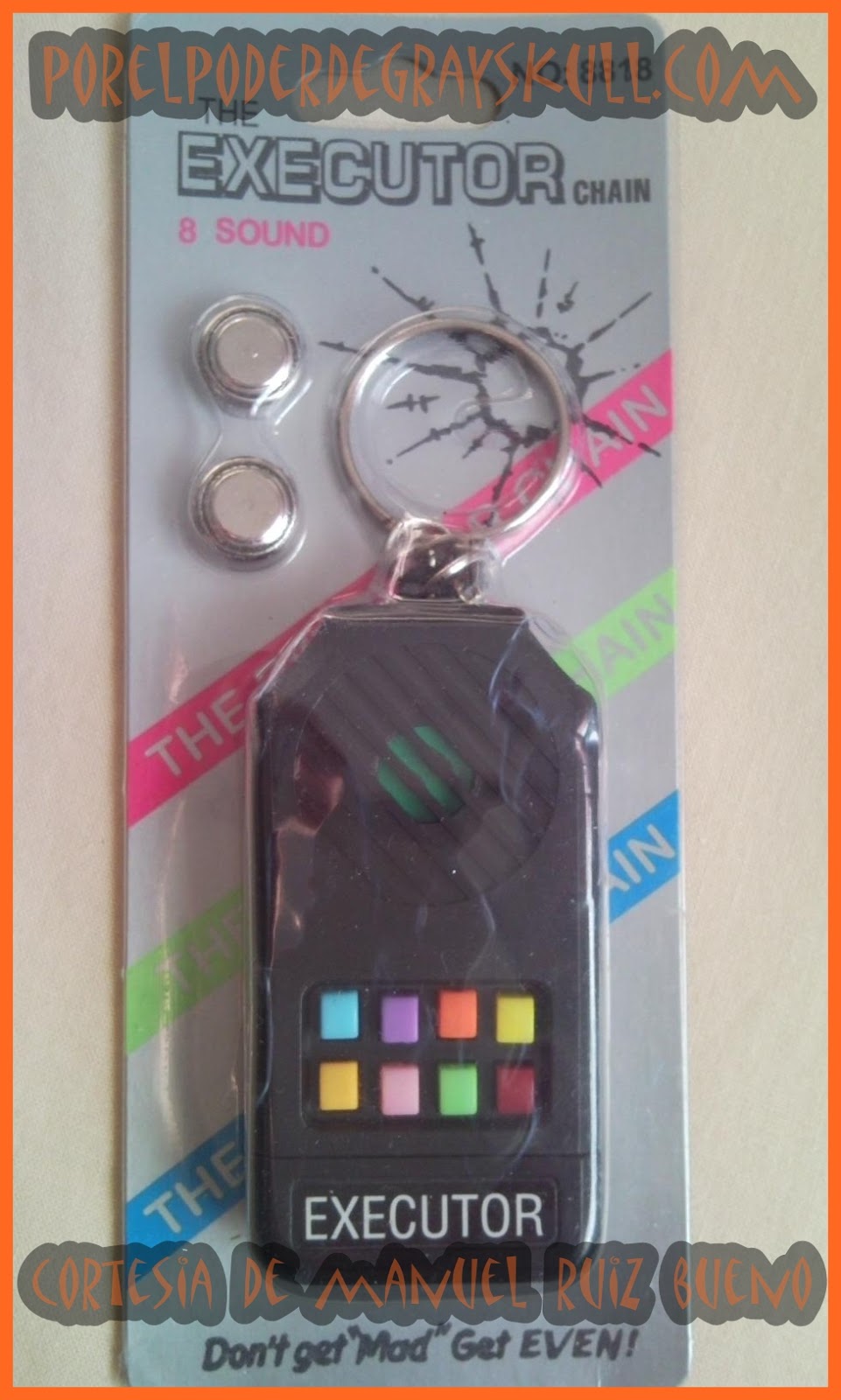 Por el poder de Grayskull The Executor 8Sound Assault Keychain