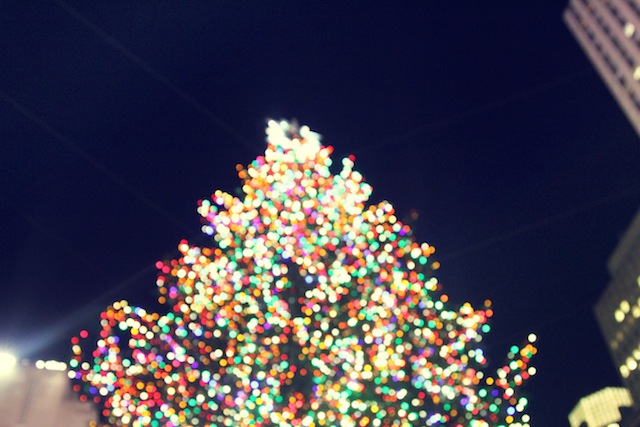 The 30 Rockefeller Plaza Christmas Tree in New York City