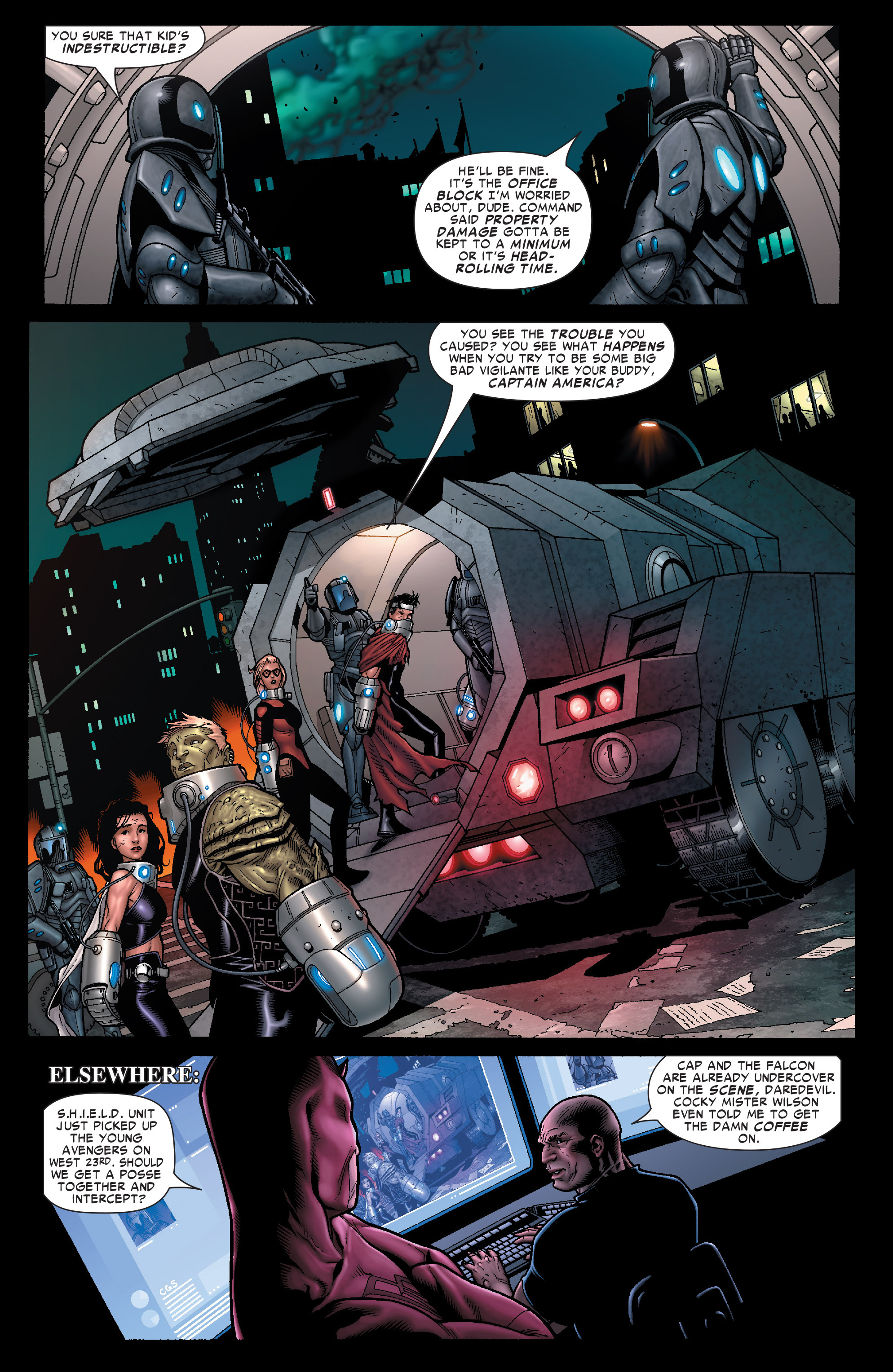 Read online Civil War (2006) comic -  Issue #2 - 15