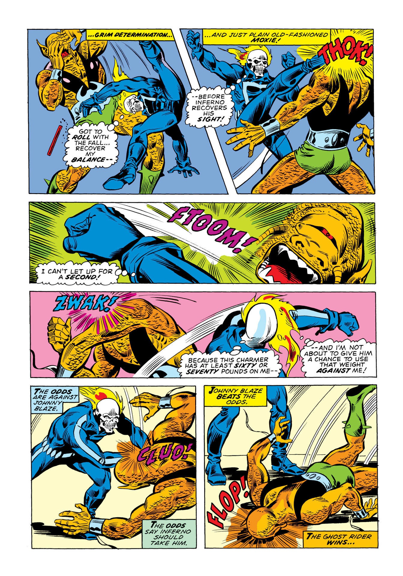 Read online Marvel Masterworks: Ghost Rider comic -  Issue # TPB 2 (Part 1) - 78