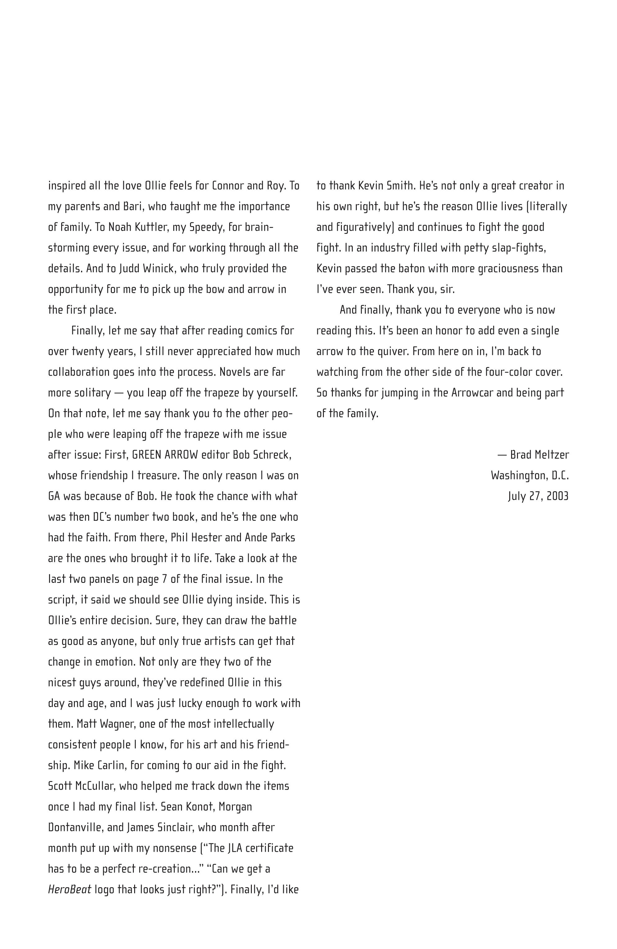 Read online Green Arrow: The Archer's Quest comic -  Issue # TPB - 147