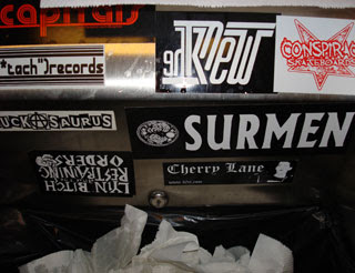 band stickers