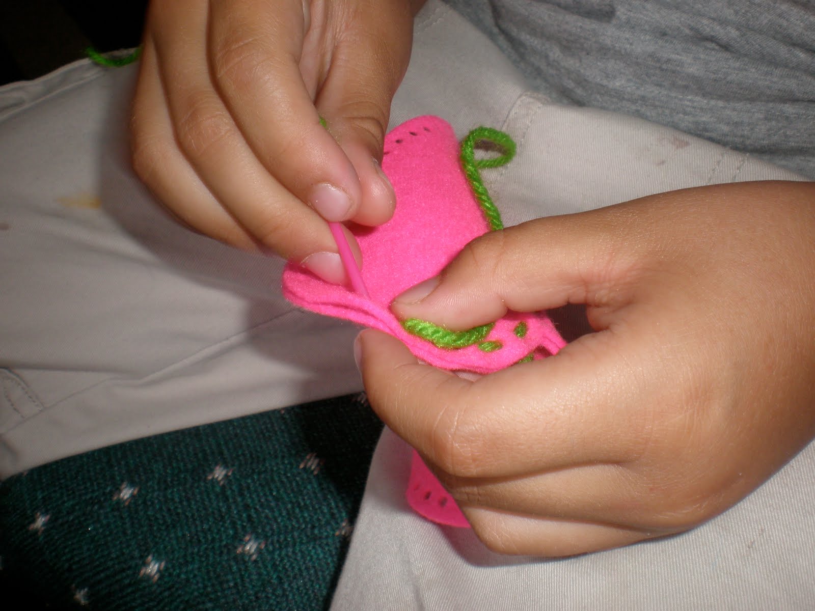 Montessori Spanish Sewing