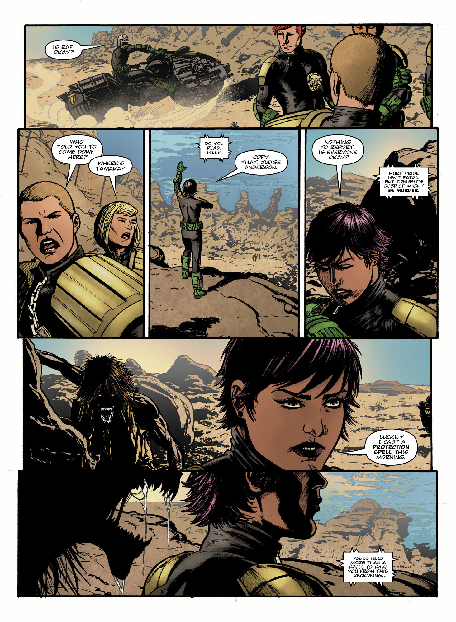 Read online Judge Dredd Megazine (Vol. 5) comic -  Issue #445 - 93