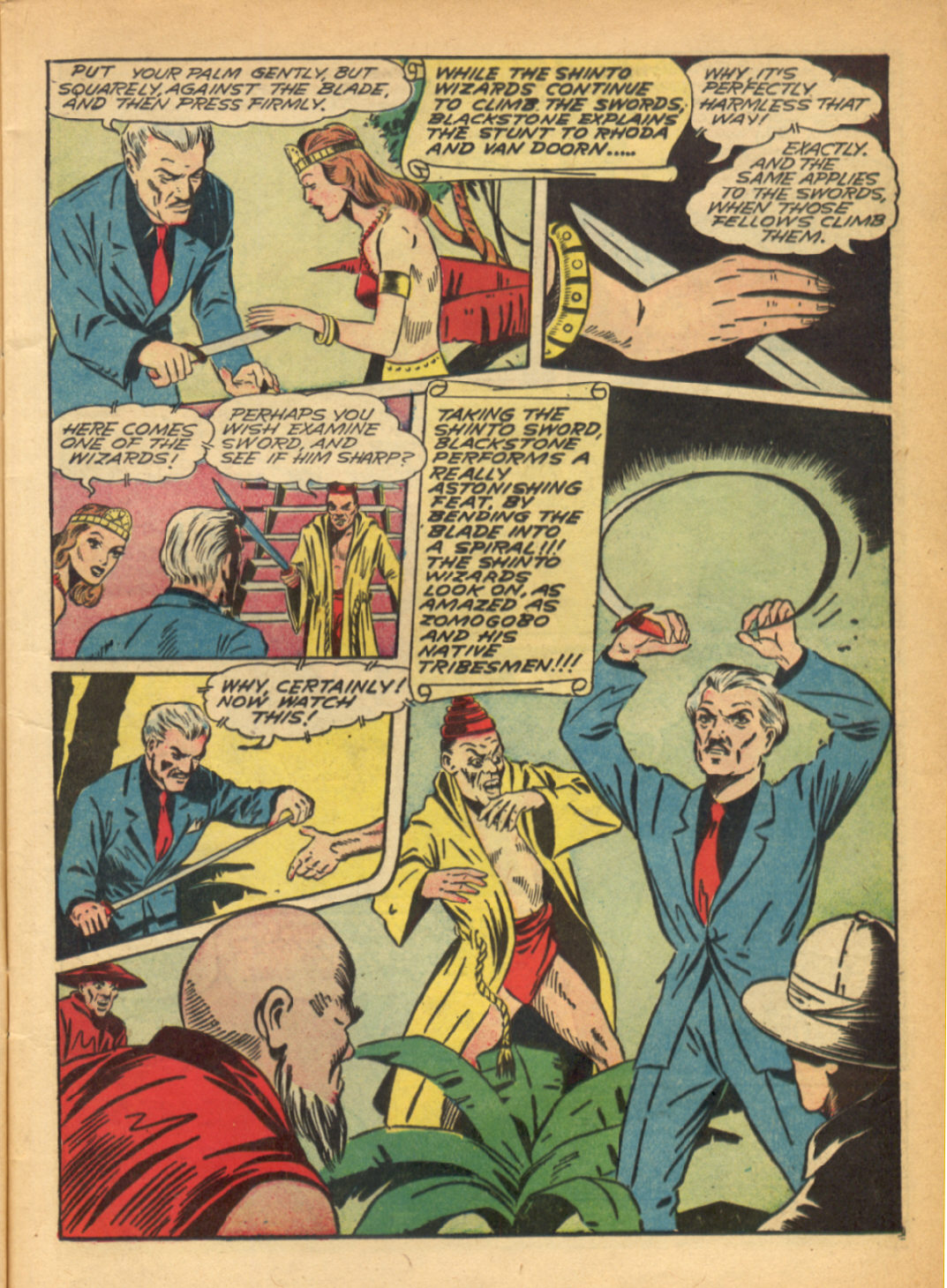 Read online Super-Magician Comics comic -  Issue #6 - 15