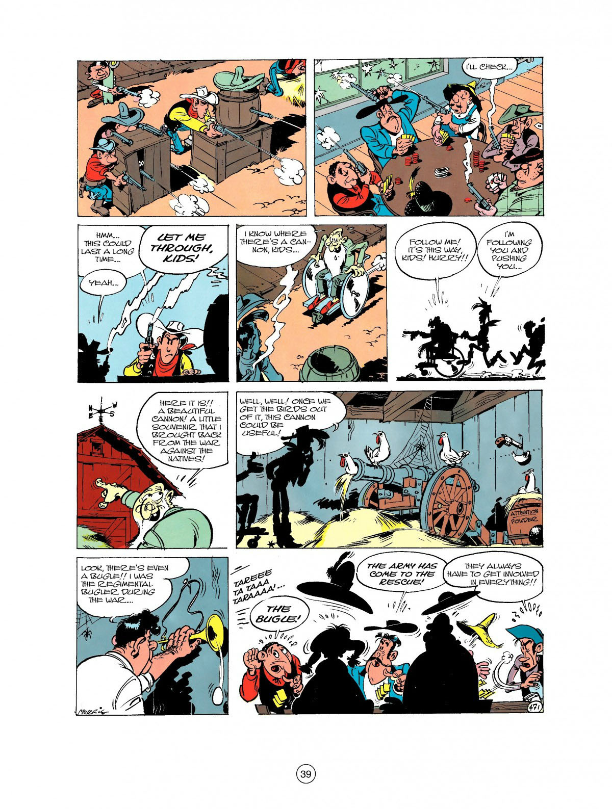 Read online A Lucky Luke Adventure comic -  Issue #27 - 40