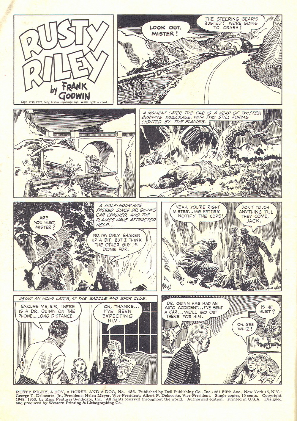 Read online Four Color Comics comic -  Issue #486 - 2