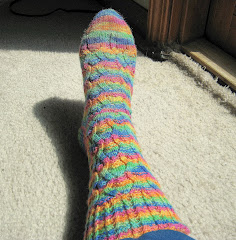 "Love-Knot Socks" Pattern, $5.00