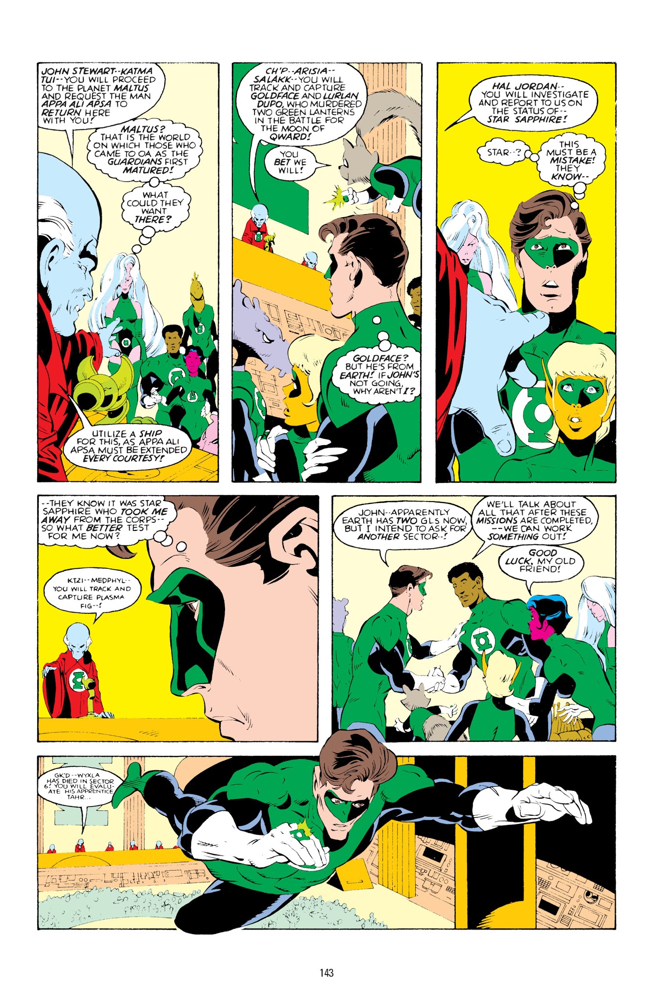 Read online Green Lantern: Sector 2814 comic -  Issue # TPB 3 - 143