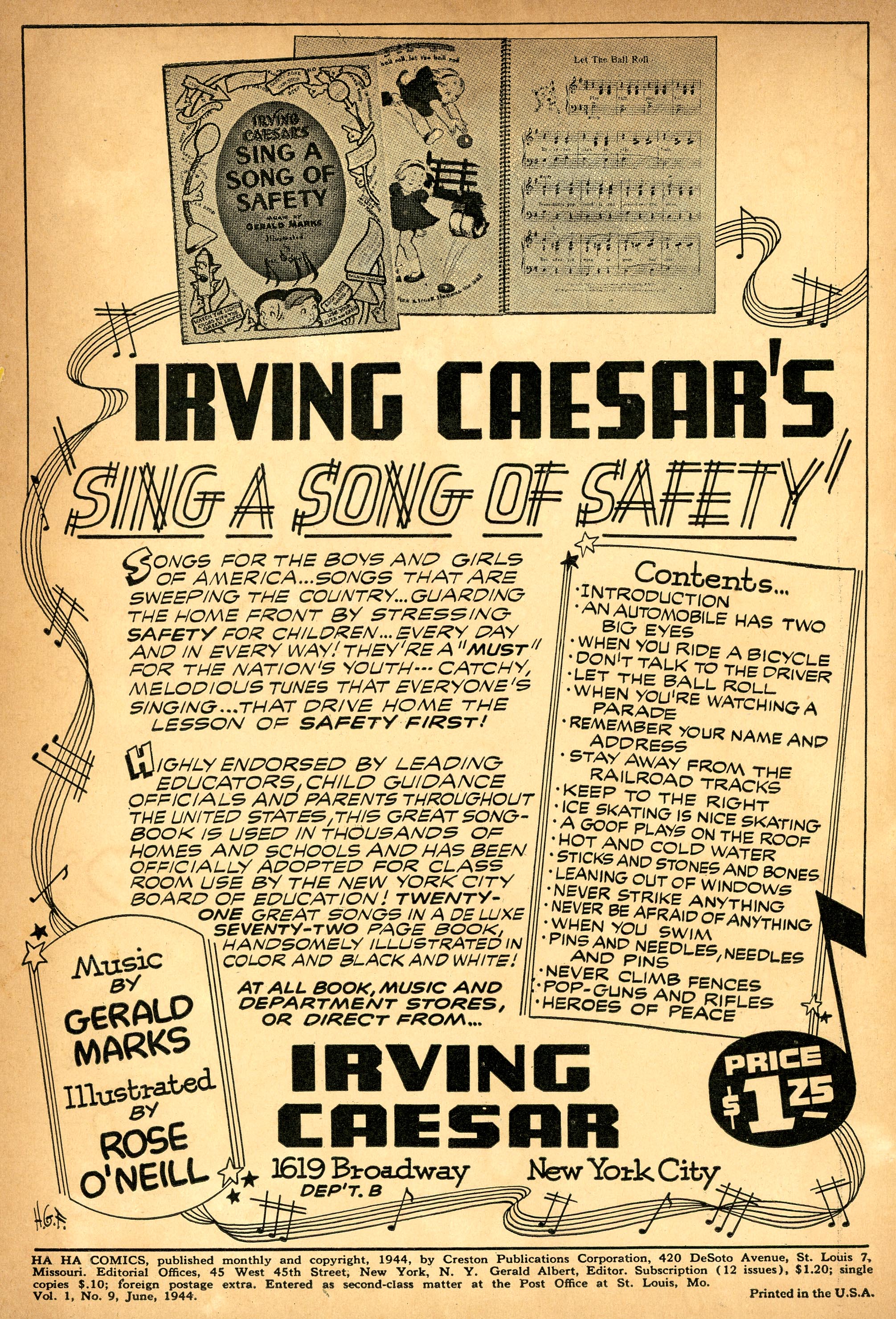 Read online Ha Ha Comics comic -  Issue #9 - 2