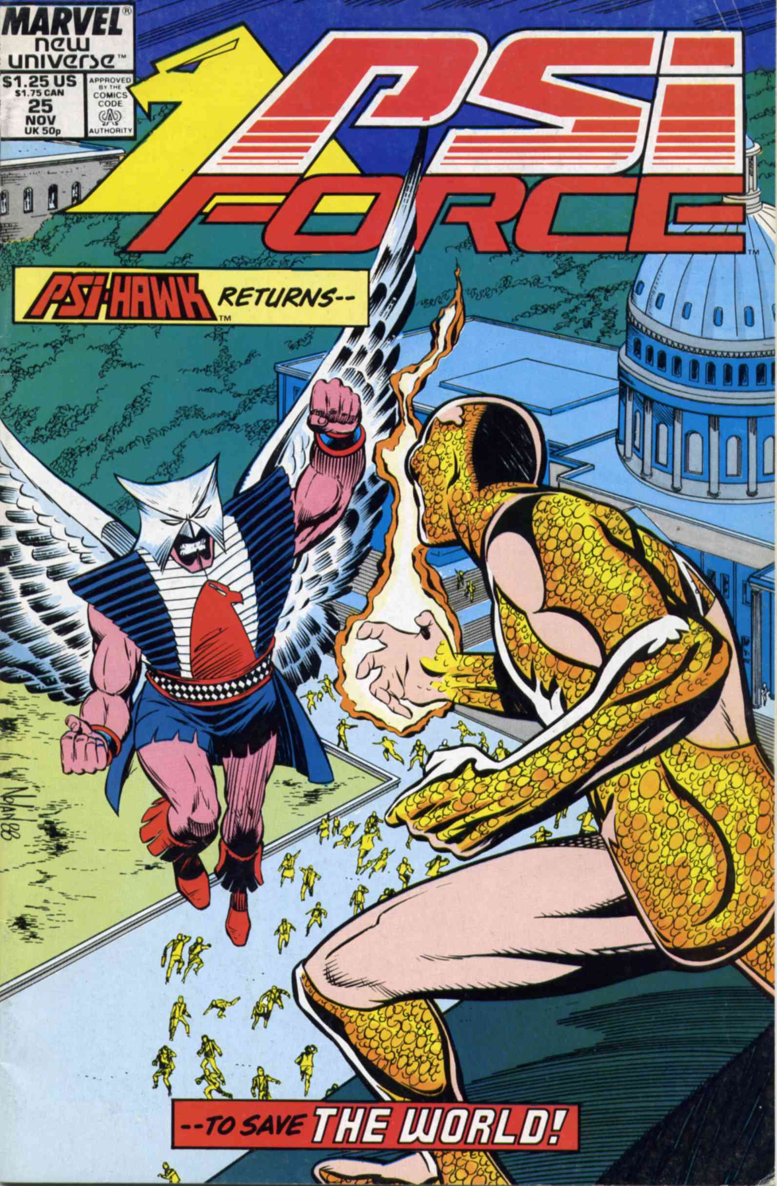 Read online Psi-Force comic -  Issue #25 - 1