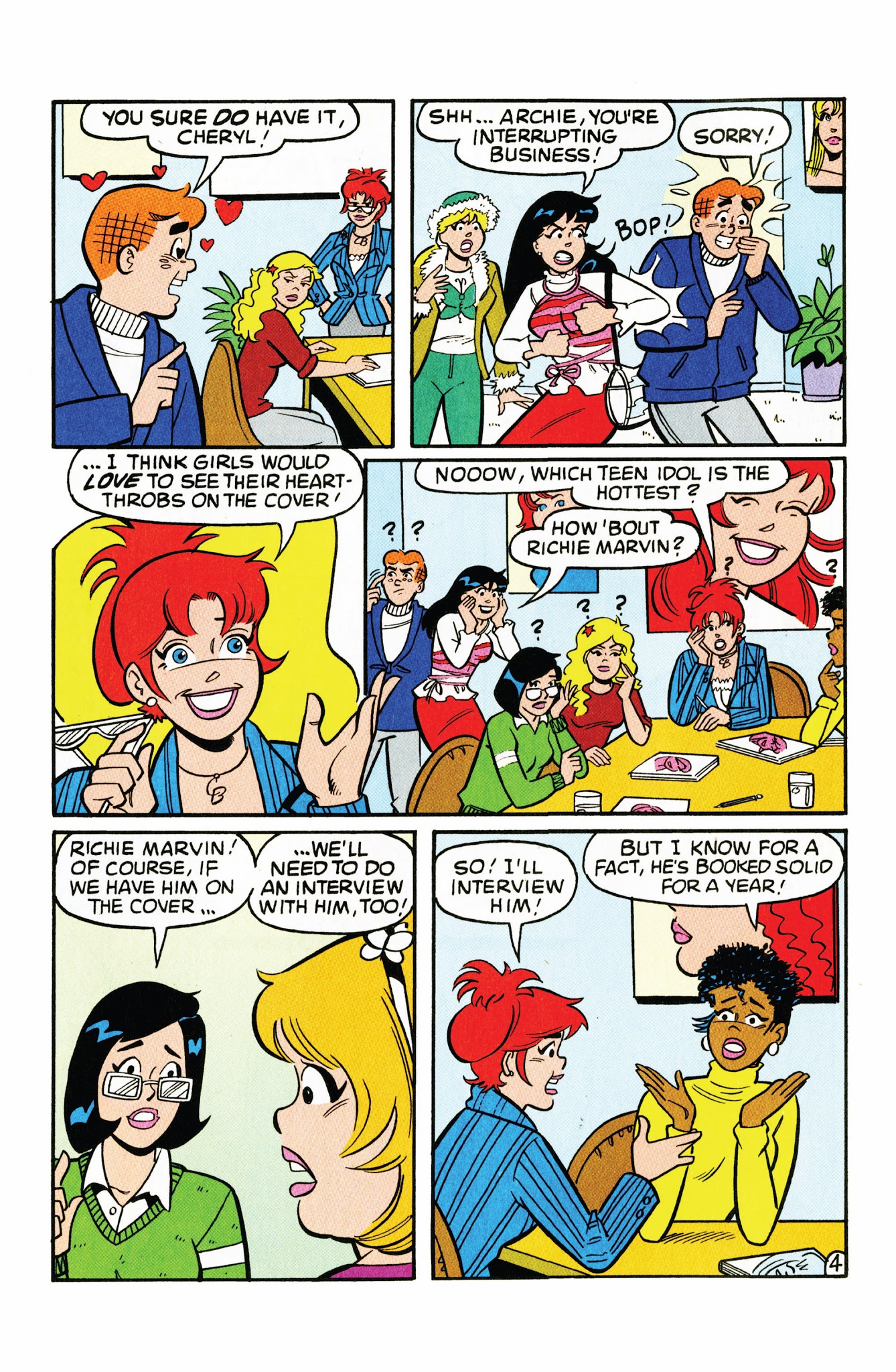 Read online Cheryl Blossom comic -  Issue #29 - 5