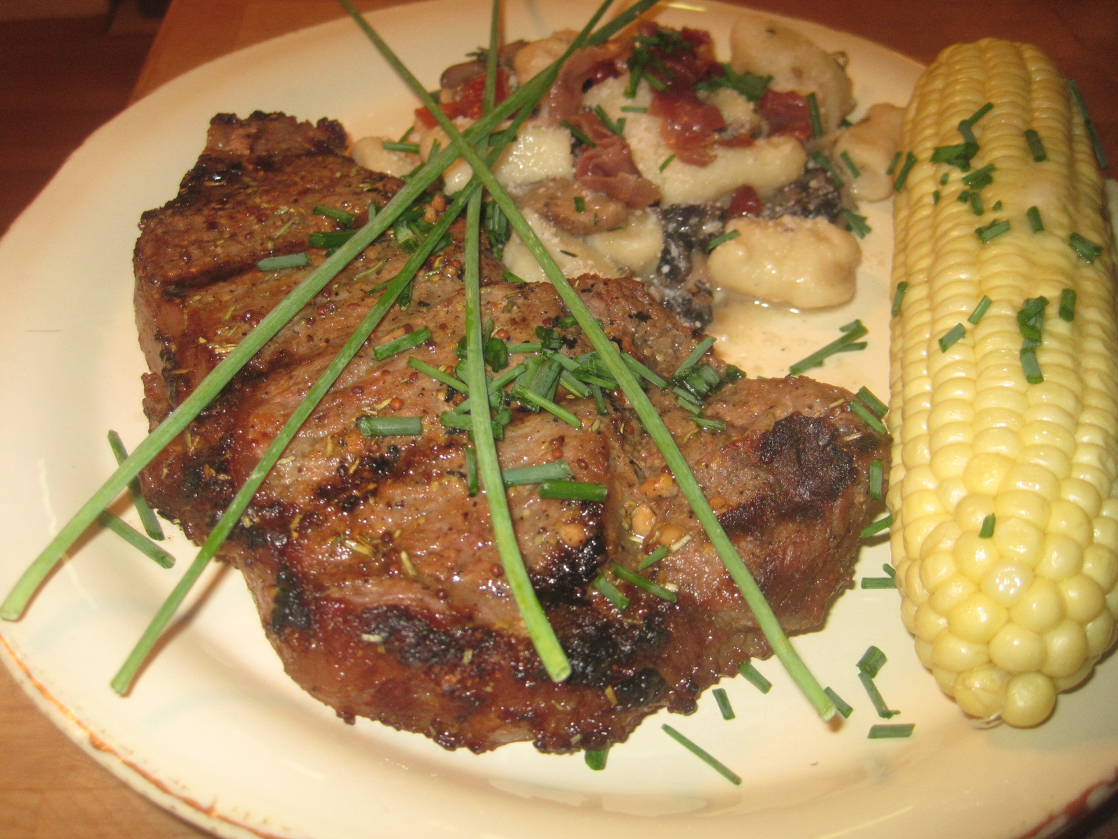 BeerMarinated New York Strip Steak