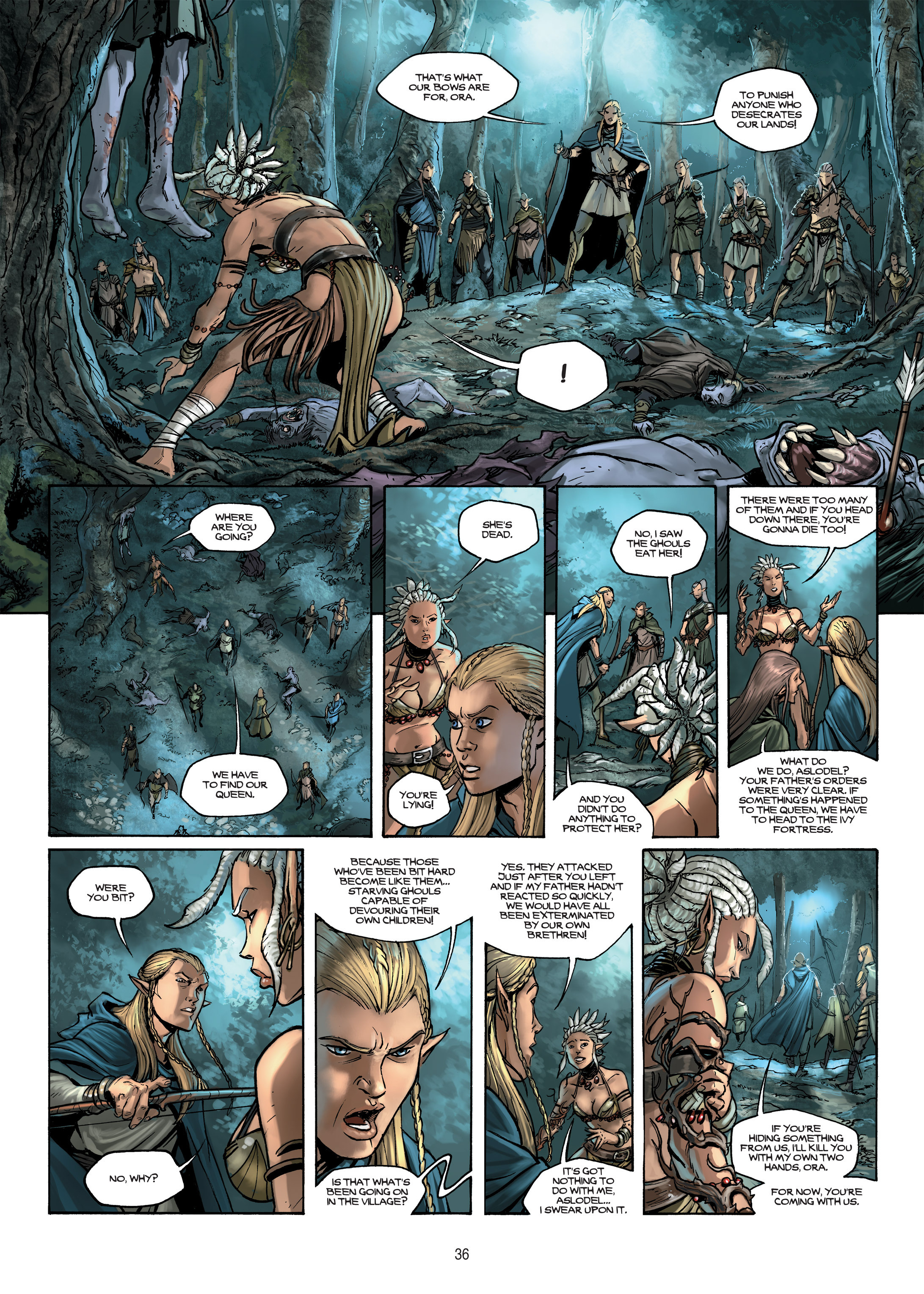 Read online Elves comic -  Issue #12 - 36