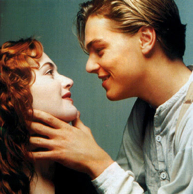 kate winslet and leonardo dicaprio in titanic