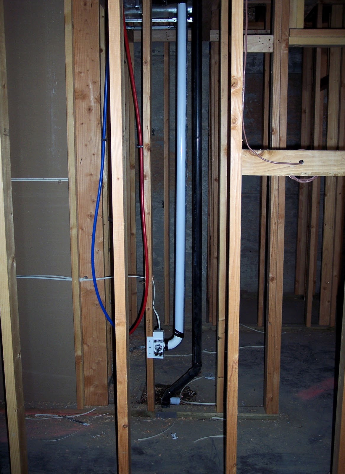 Building a Home Central Vacuum System Rough In