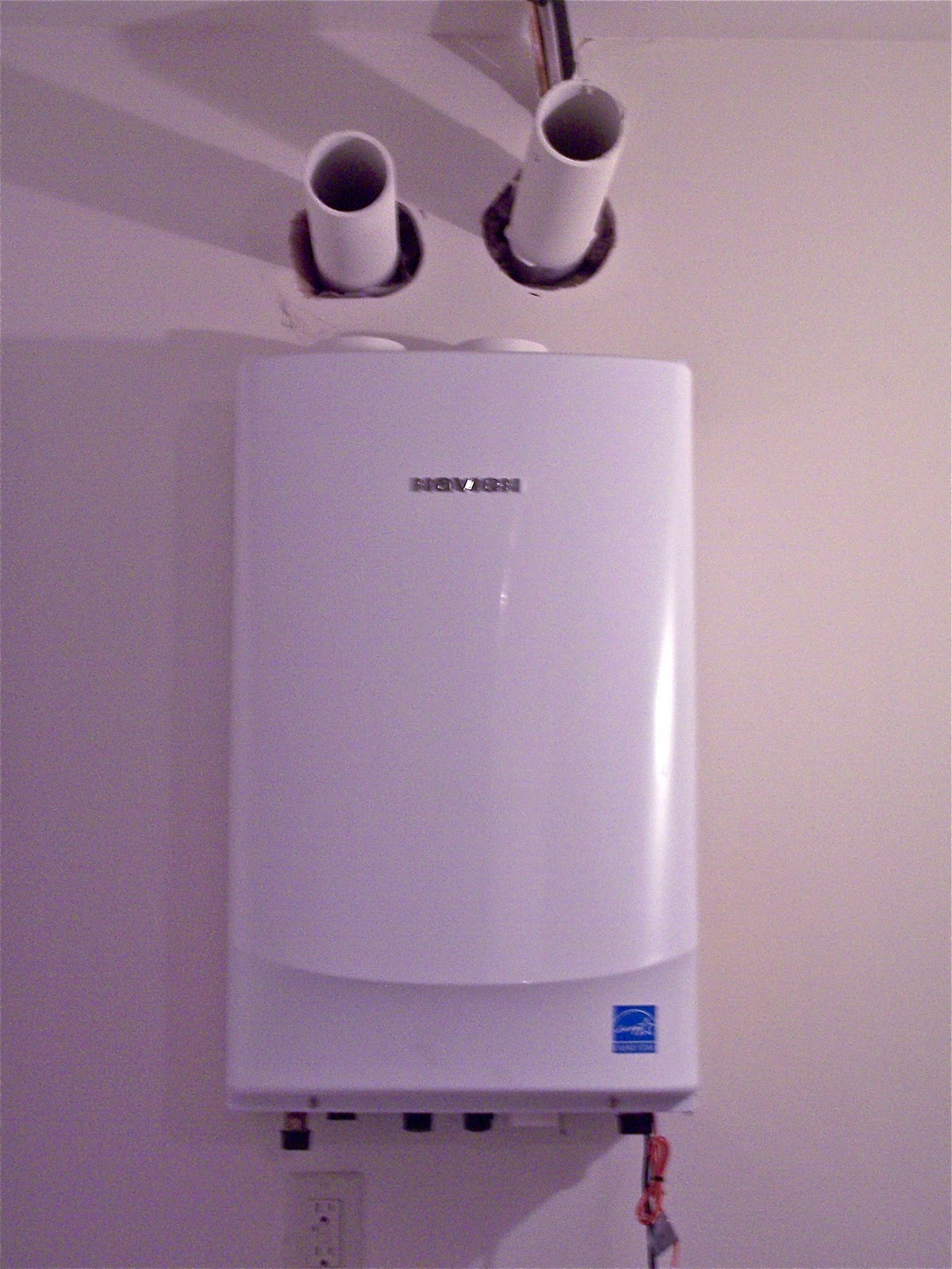 Building a Home The Navien Tankless Hot Water Heater