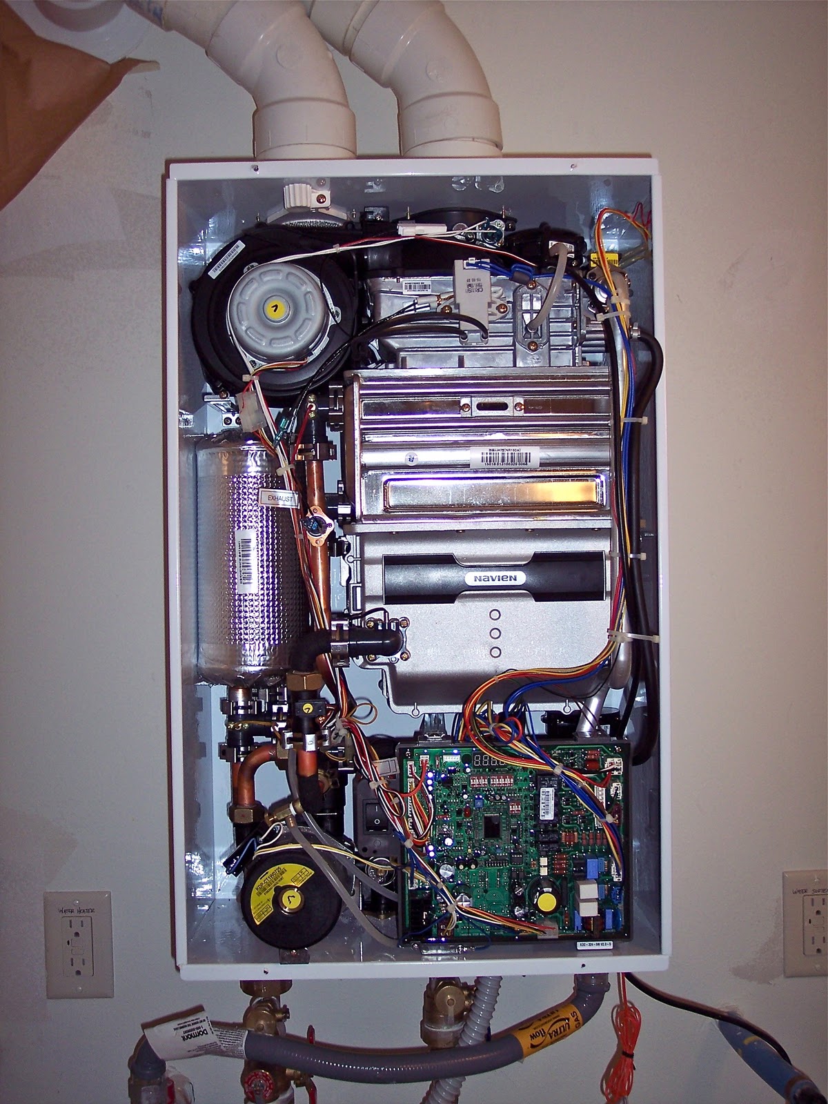 Navien Tankless Water Heater Parts Diagram