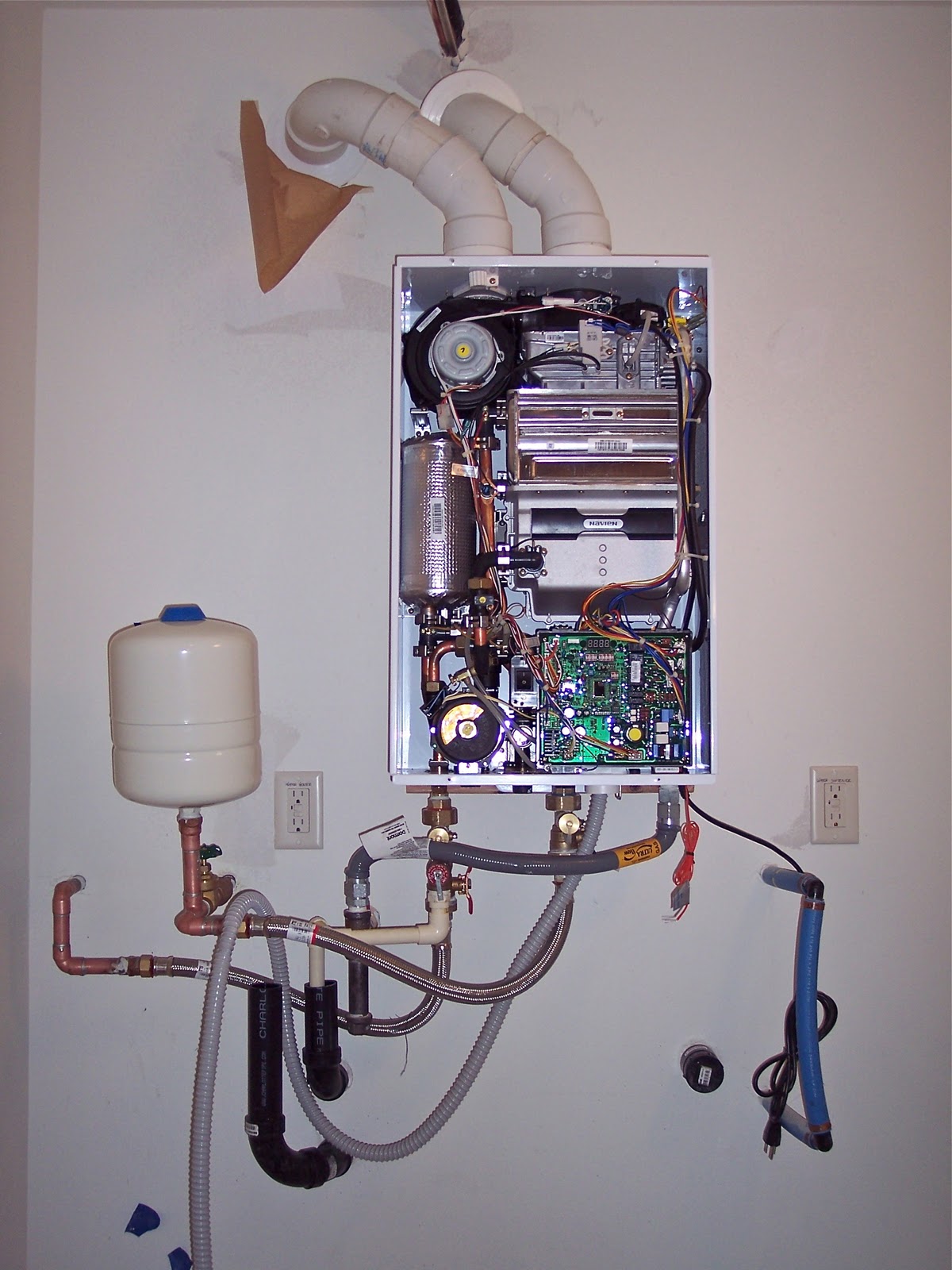 Building a Home The Navien Tankless Hot Water Heater