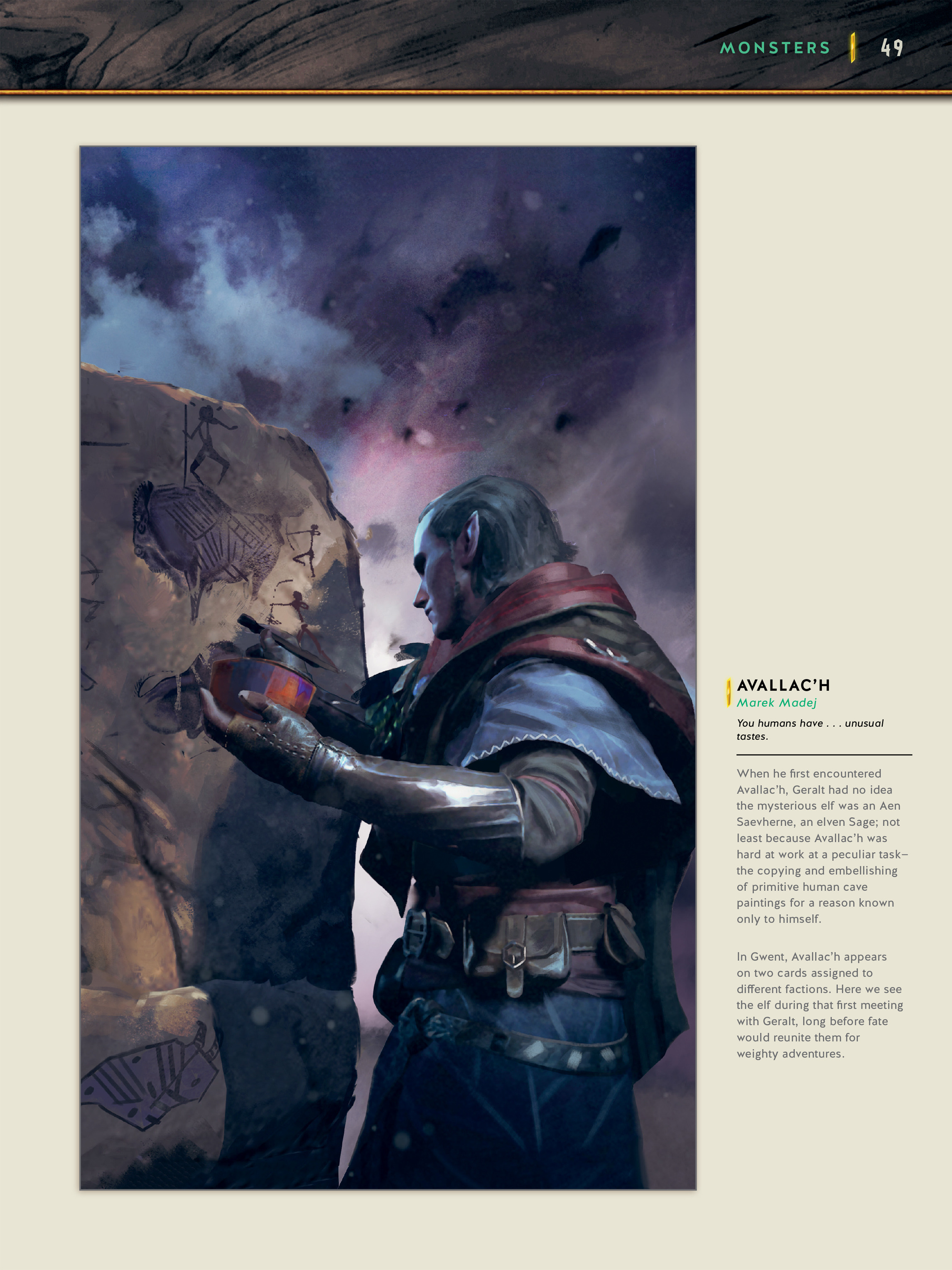 Read online Gwent: Art of the Witcher Card Game comic -  Issue # TPB (Part 1) - 44