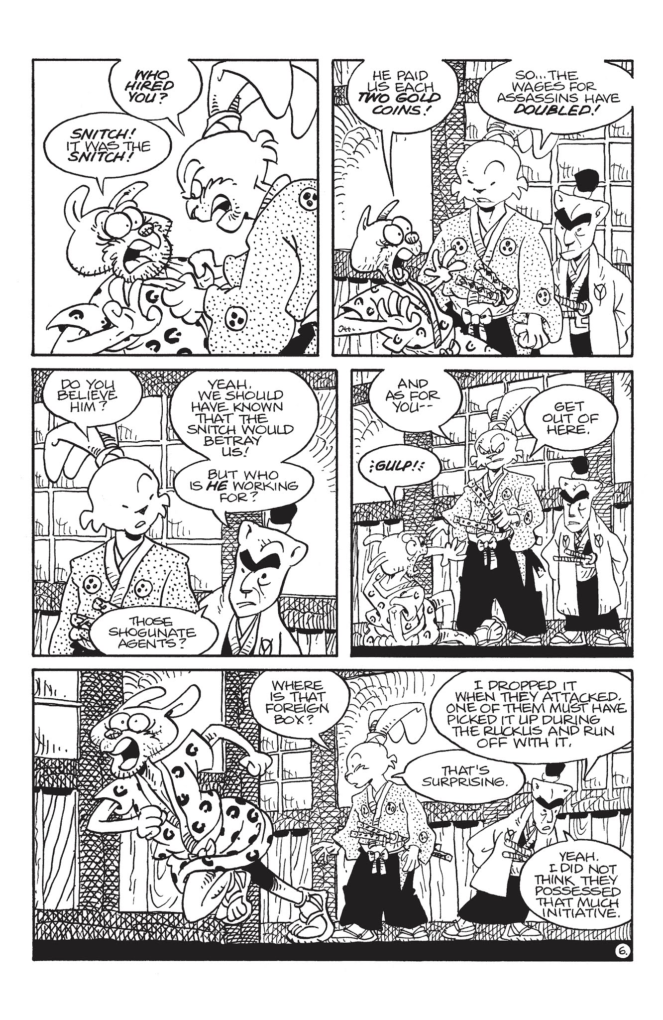 Read online Usagi Yojimbo: The Hidden comic -  Issue #4 - 8