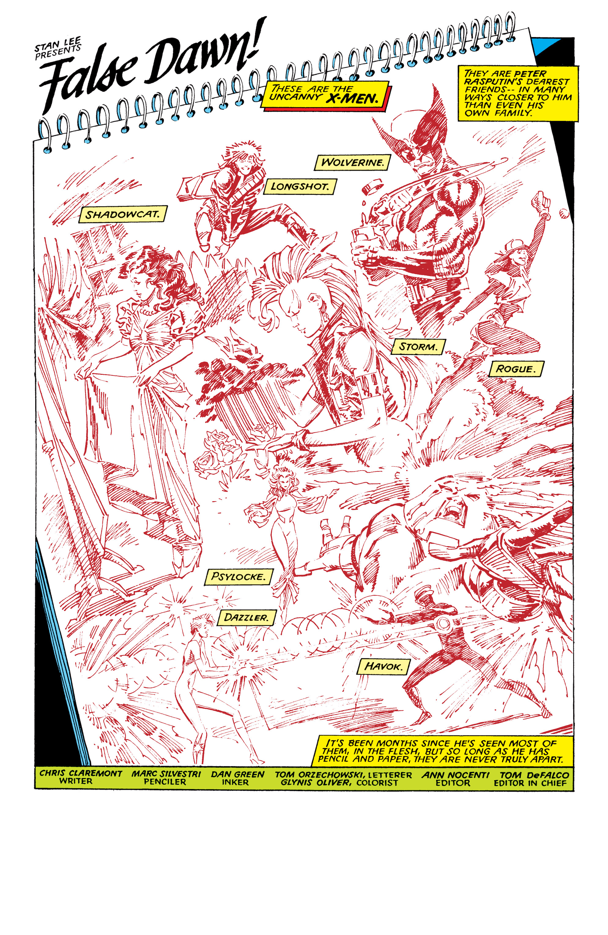 Read online X-Men Milestones: Fall of the Mutants comic -  Issue # TPB (Part 1) - 4