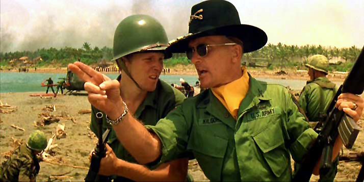 "I love the smell of napalm in the morning. It's the smell of... victory."