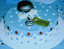 Baby Shower Rattle Cake