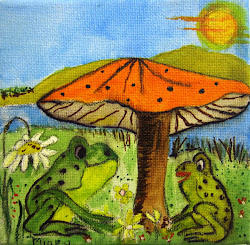 paintings painting easy wall childrens canvas landscape children hang projects nursery varnished protection tiny discover