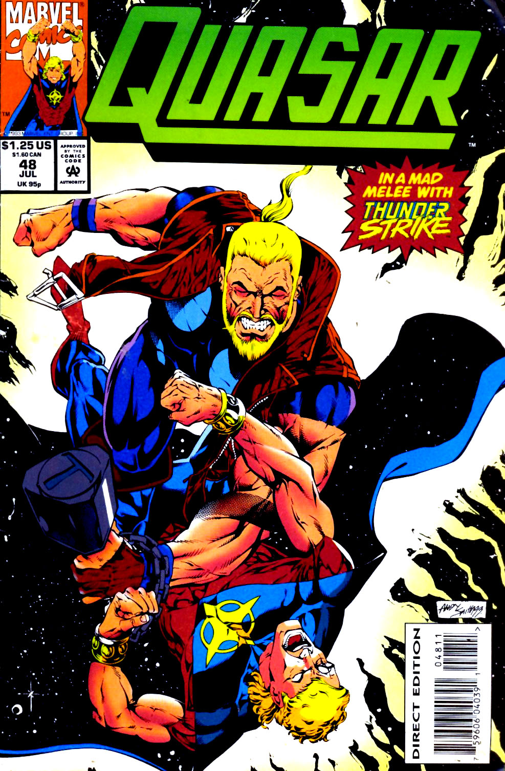Read online Quasar comic -  Issue #48 - 1
