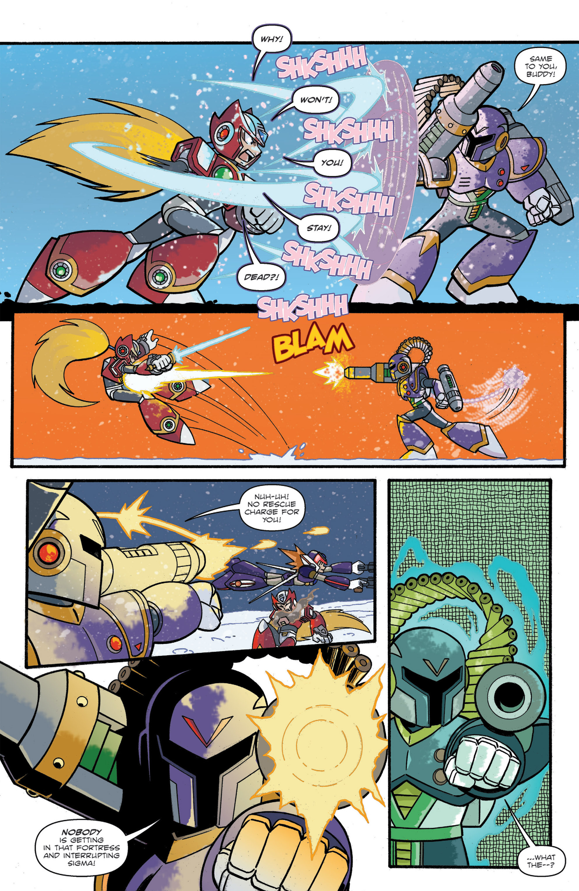 Read online Mega Man: Worlds Unite Battles comic -  Issue # Full - 16