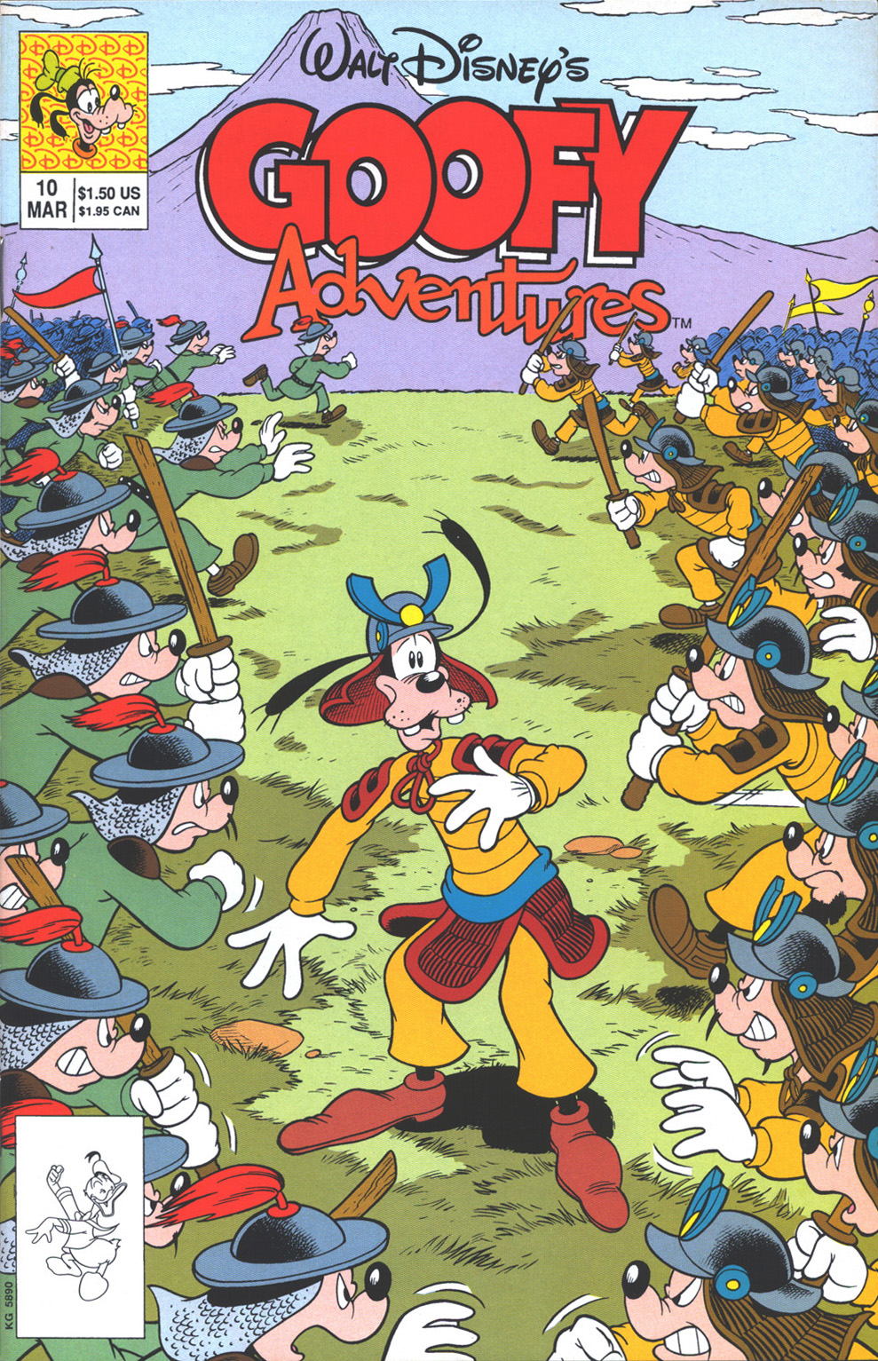 Read online Walt Disney's Goofy Adventures comic -  Issue #10 - 1