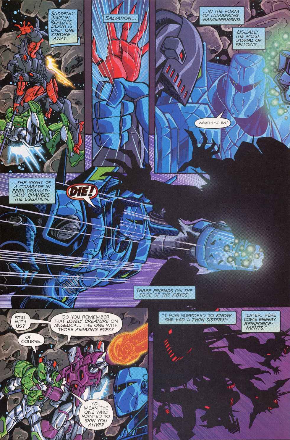 Read online Spaceknights (2000) comic -  Issue #5 - 7