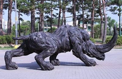 Tire Sculptures 9